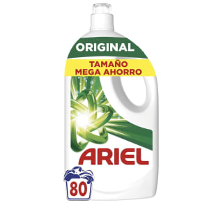 2 Unidades Ariel Líquido 80 Lavados por 38,46€