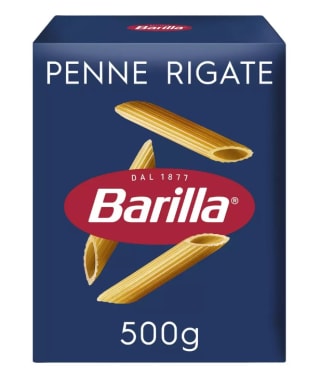 Lot de 3 boite de 500g de Penne Rigate Barilla à 1,26€