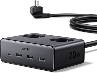 UGREEN 6 EN 1 Multiprise 3680W (2 prises AC, 4 USB) à 19,99€ chez Amazon