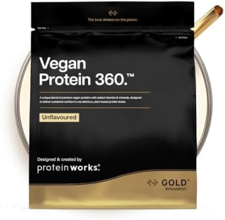 Protein Works Vegan Protein 360 - Gold (Sin sabor) por 14,50€ en Amazon