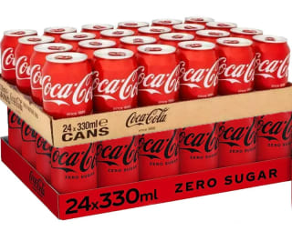 Coca-Cola Pack 48 Latas x 33cl (Original o Zero) por 34,34€