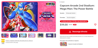 Capcom Arcade 2nd Stadium: Mega Man: The Power Battle por $19 | Nintendo eShop