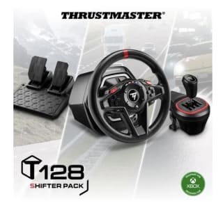 Thrustmaster Volante T128 X Shifter Pack Xbox PC Negro Rojo por 154,99€