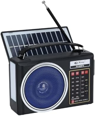 Lychee radio AM/FM/SW con Bluetooth y panel solar por 17,99€ en Amazon