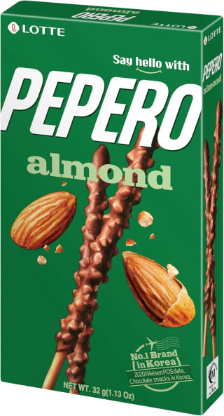 LOTTE Pepero Almendra 32 g por 1,24€ en Amazon