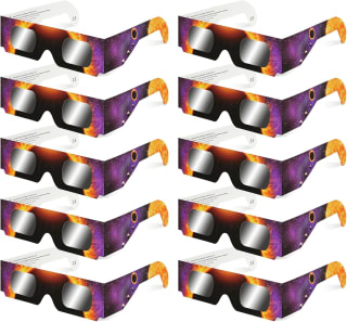 QIWEI Gafas Eclipse Solar (pack de 10) por 10,99€ en Amazon