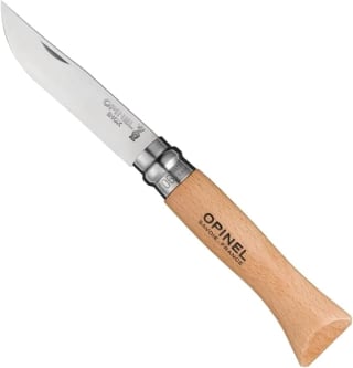 Opinel Couteau Tradition Inox No. 6 pour 8,04€ chez Amazon