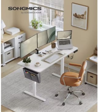 Escritorio Eléctrico SONGMICS 140 x 60 cm por 84,09€