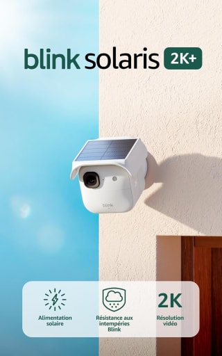 Blink Solaris 2K+ (1 caméra) à 47,99€ chez Amazon