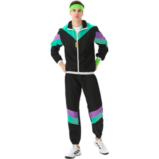 MAASKANTJE "Bärry" retro trainingspak kostuum zwart voor €13,99 bij Sport-Korting
