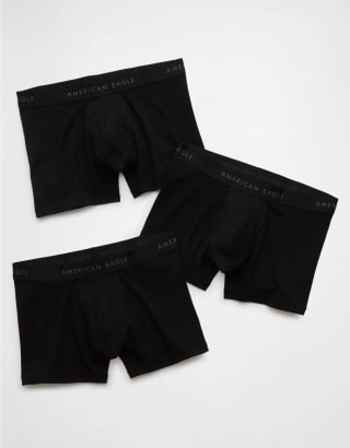 AEO Paquete de 3 Brief Boxers Clásicos de Algodón 4.5" por $199 en American Eagle