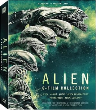 Colección Blu-ray Alien 6 Películas por $603 | Oferta Amazon