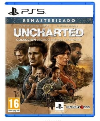 Uncharted: Colección Legado de los Ladrones PS5 por 18.99€.