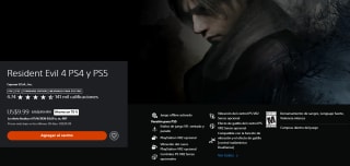 Resident Evil 4 por $191 | PlayStation Store