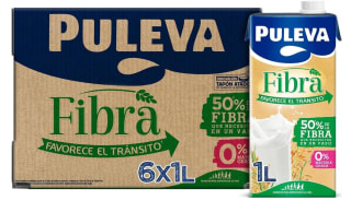 Leche Puleva con Fibra brik 1L - Caja 6 litros por 5.7€