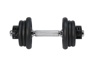 Set mancuernas cortas con núcleo de hierro fundido para larga durabilidad por 29,99€