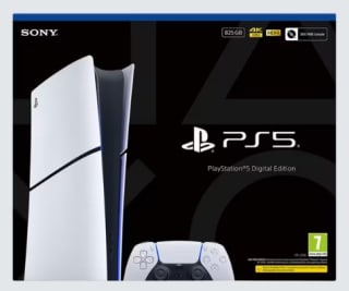 PS5 Digital Edition 825GB + DualSense Controller for £289