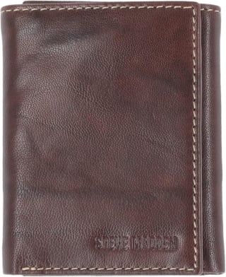 Steve Madden Billetera de Piel RFID por $280 en Amazon