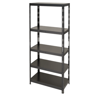 Estantería de metal con 5 baldas 180x80x40 cm por 18.77€