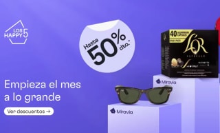 Oferta 4 nuevos cupones Plus de 15€, 15%, 10% y 5% en tus pedidos en Miravia