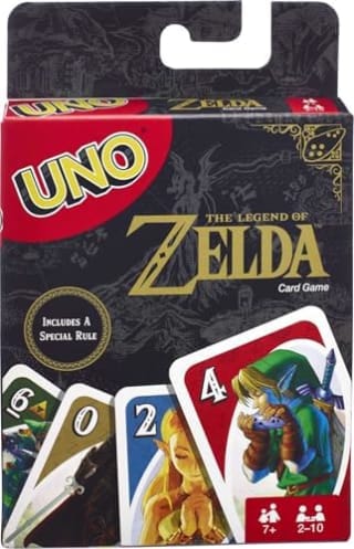 UNO The Legend of Zelda (112 cartas) por $126 en Amazon