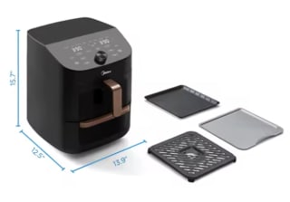 Midea Freidora de Aire Doble MAF002S por 95,47€