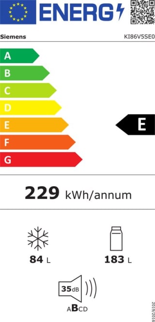 Siemens KI86V5SE0 iQ100 inbouw koel-vriescombinatie voor €500 bij Bol