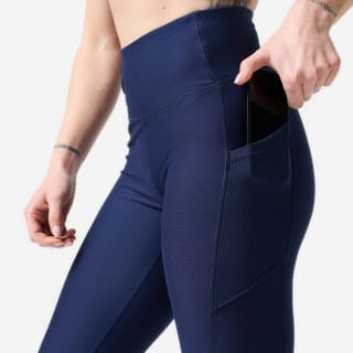 Legging de sport respirant Domyos (bleu marine) à 8€ chez Decathlon