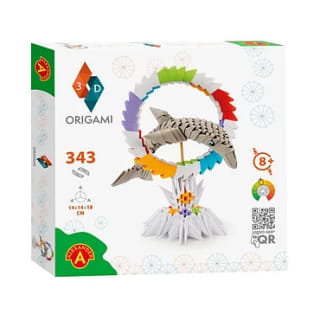 ORIGAMI 3D - Dolfijn, 343dlg. voor €5 bij Lobbes