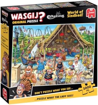 Wasgij Efteling - World of Sindbad (1000 stukjes) voor €13,52 bij Amazon