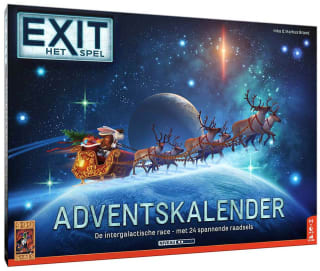 999 Games EXIT Adventskalender — De Intergalactische Race voor €29,20 bij Bol