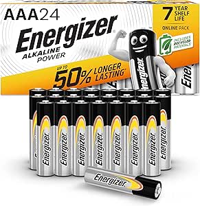 24 pilas AAA Energizer Alkaline Power por 10,17€