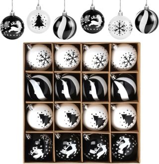 16 Bolas de Navidad de plástico super bonitas por solo 5,99€