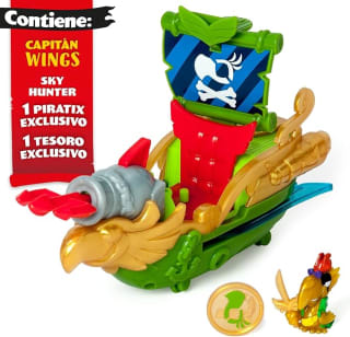 Piratix Adventure Wprld Sky Hunter – Barco Pirata en Forma de Loro por 3,75€
