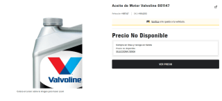 Aceite Valvoline Sintético en Oferta | AutoZone
