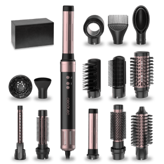 CermicCare 14in1 AirGlam Black Brosse soufflante multifonction 14 en 1 à 89,99€