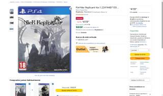 Nier Replicant Ver.1.22474487139 PS4 por $420 | Oferta Amazon