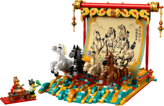 LEGO Galloping Horses Canvas (80119) voor €69,99 bij LEGO (Insiders)