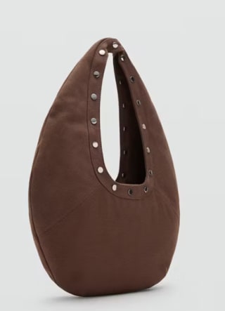 Bolso hombro ovalado tachuelas por 13.99€