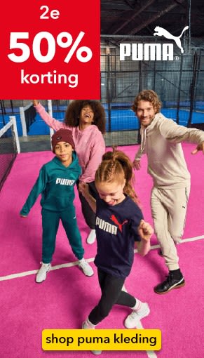 50% korting op 2e Puma kleding artikel bij Scapino