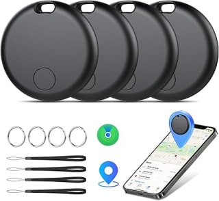 Smart Air Tracker Tag 4 Pack, Localizador de Objetos Bluetooth solo iOS por 16.99€