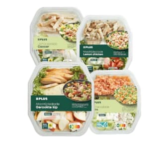 1+1 gratis op alle PLUS Maaltijdsalade en lichte salades
