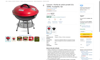 Parrilla Cuisinart 14" por $623 | Oferta Amazon