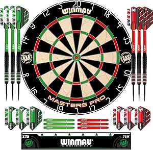 Jeu de Fléchettes en Poils Winmau Darts Masters Pro Premium à 62,18€