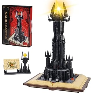 Construcción 4D Barad-Dur Eye of Sauron (204 piezas) por $700.55 en Amazon