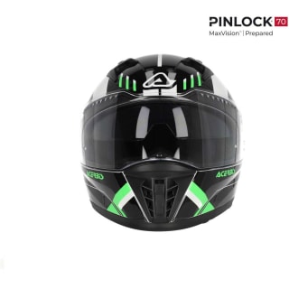 Casco integral de moto ACERBIS X-WAY GRAPHIC Negro Verde por 72,68€