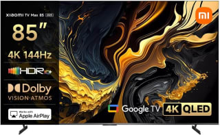 TV Xiaomi 85" QLED MAX 2025 4K Ultra HD, Google TV, 144 Hz por 739€
