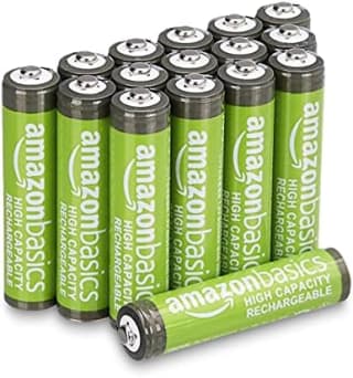 Lot de 16 piles AAA NiMH 850 mAh Amazon Basics pour 10,42€