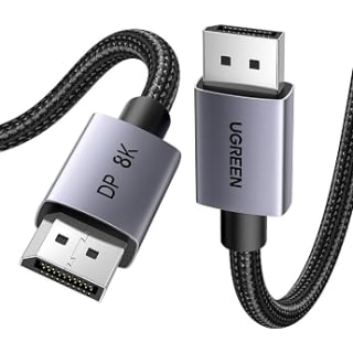 UGREEN 16K DisplayPort 2.1-kabel (2 m) voor €10,35 bij Amazon