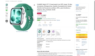 Huawei Watch FIT 5 por $2,400 | Oferta Amazon
